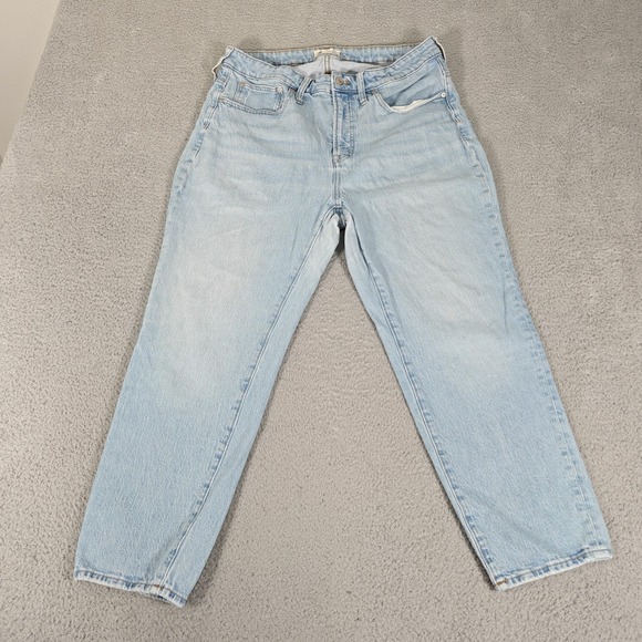 Madewell Denim - Madewell Jeans Womens 14W The Perfect Vintage High Rise Distressed Denim Tear